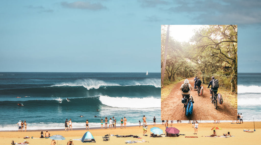 Surftrip en vélo : 3 jours de surf dans les Landes
